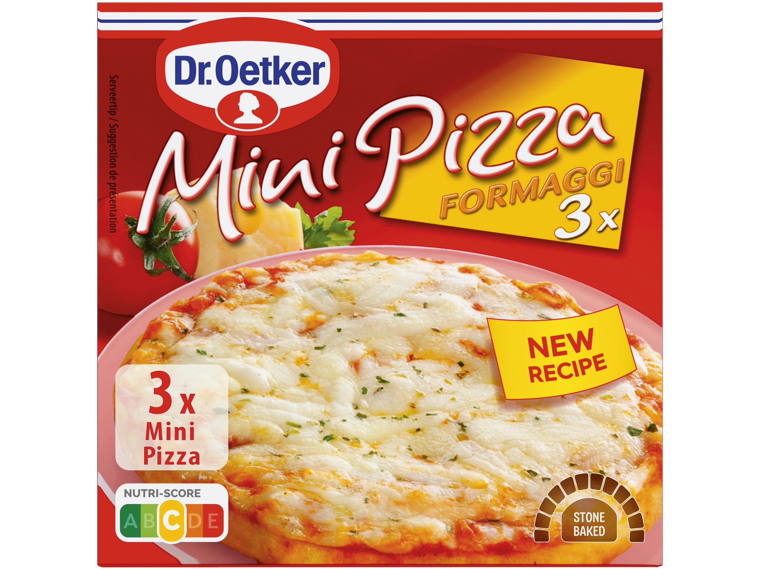 Mini pizza formaggi
