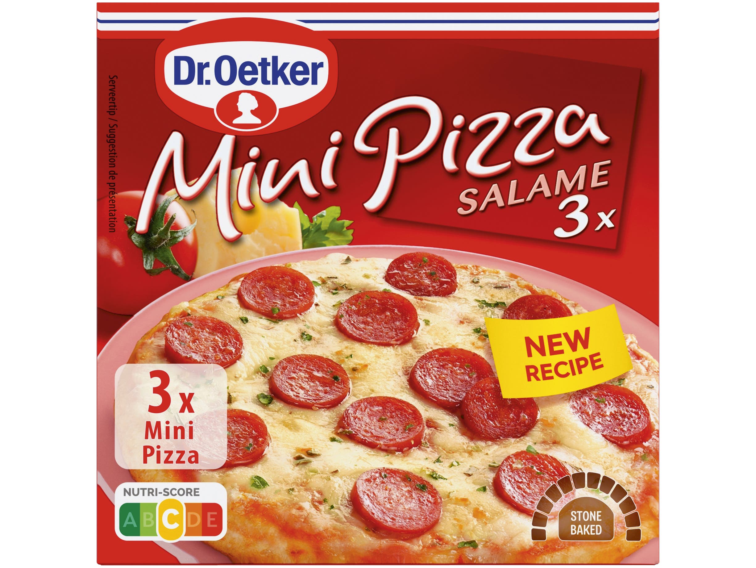 Mini pizza salame