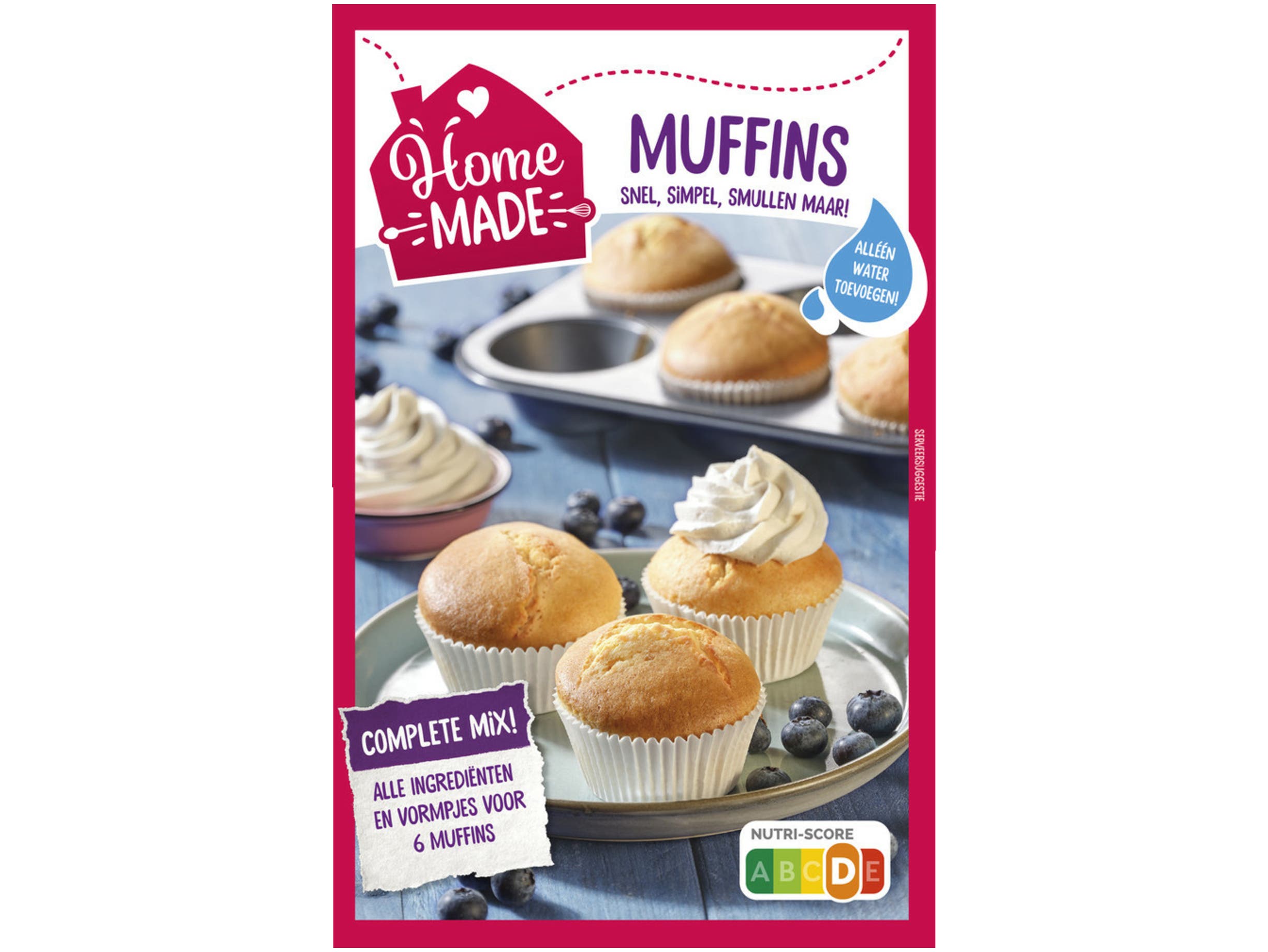 Complete mix muffins