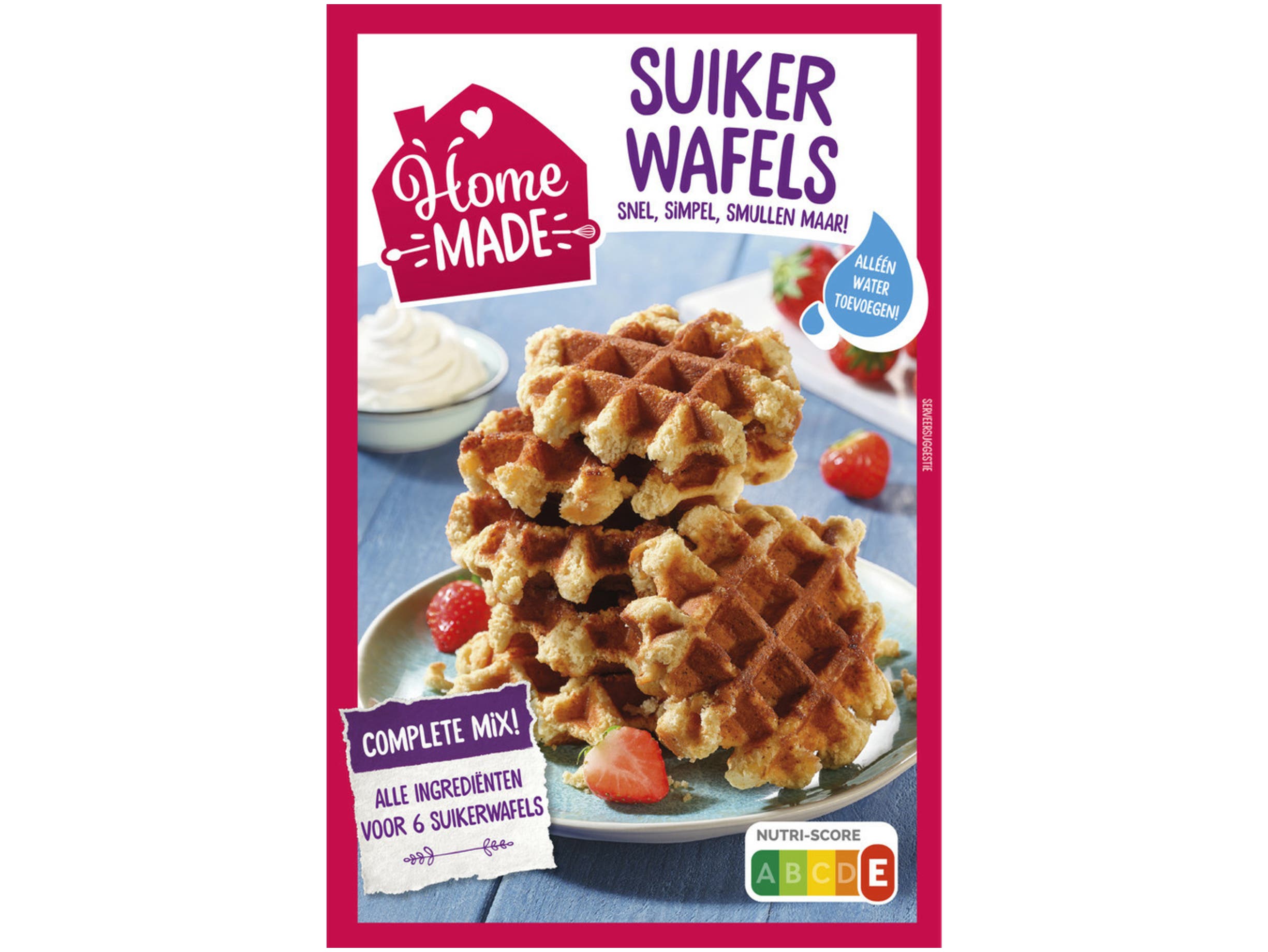 Complete mix suikerwafels