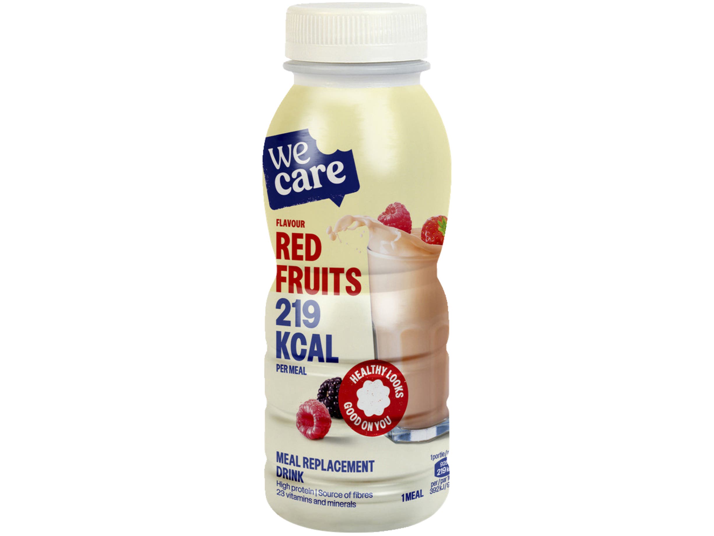 Meal replacement drink rood fruit