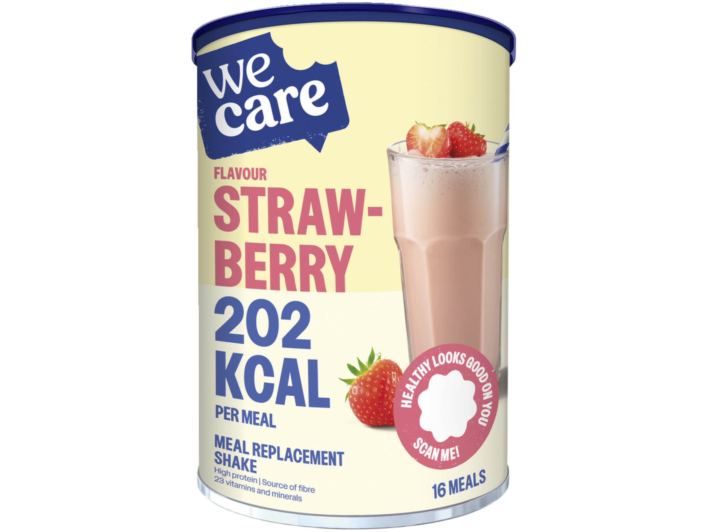 Meal replacement shake aardbei