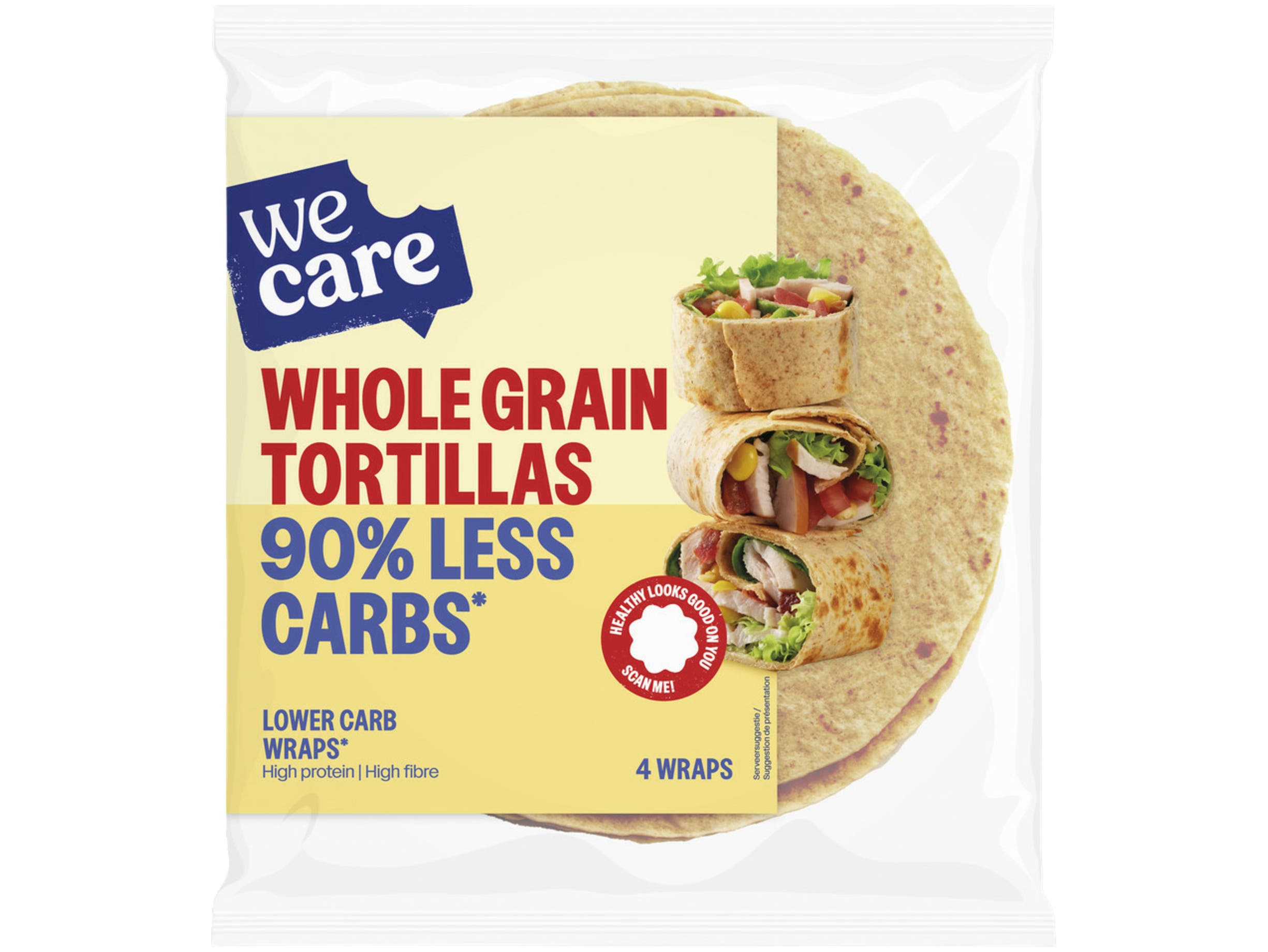 Whole grain tortilla's