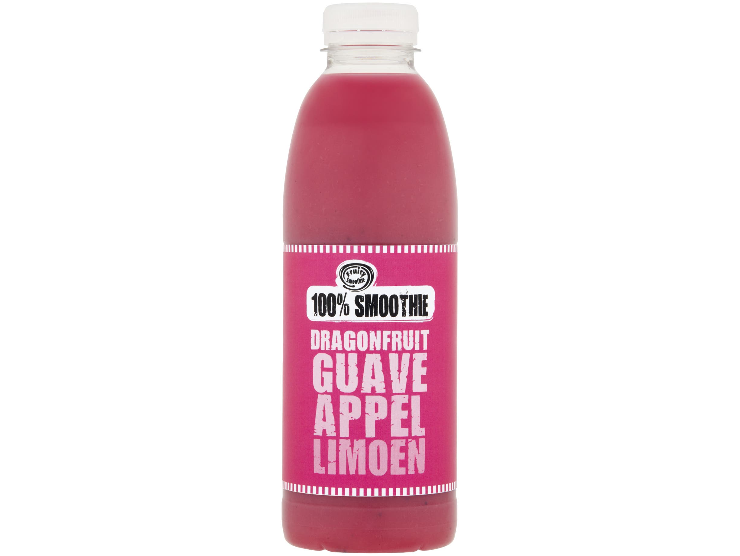 Smoothie dragonfruit guave appel