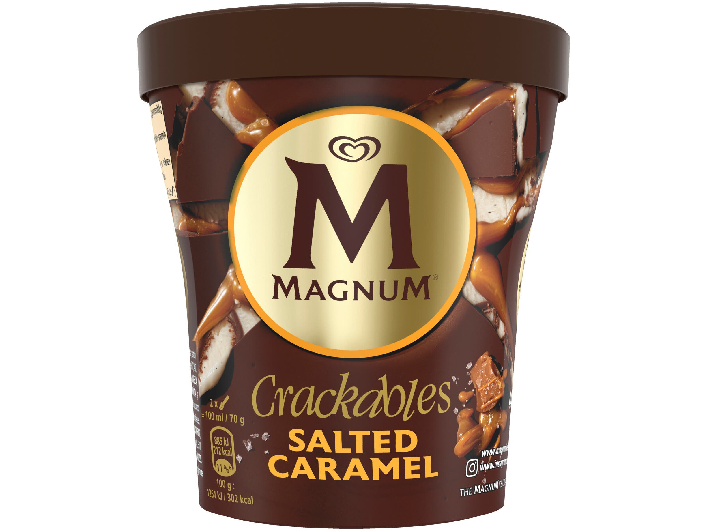Salted caramel pint
