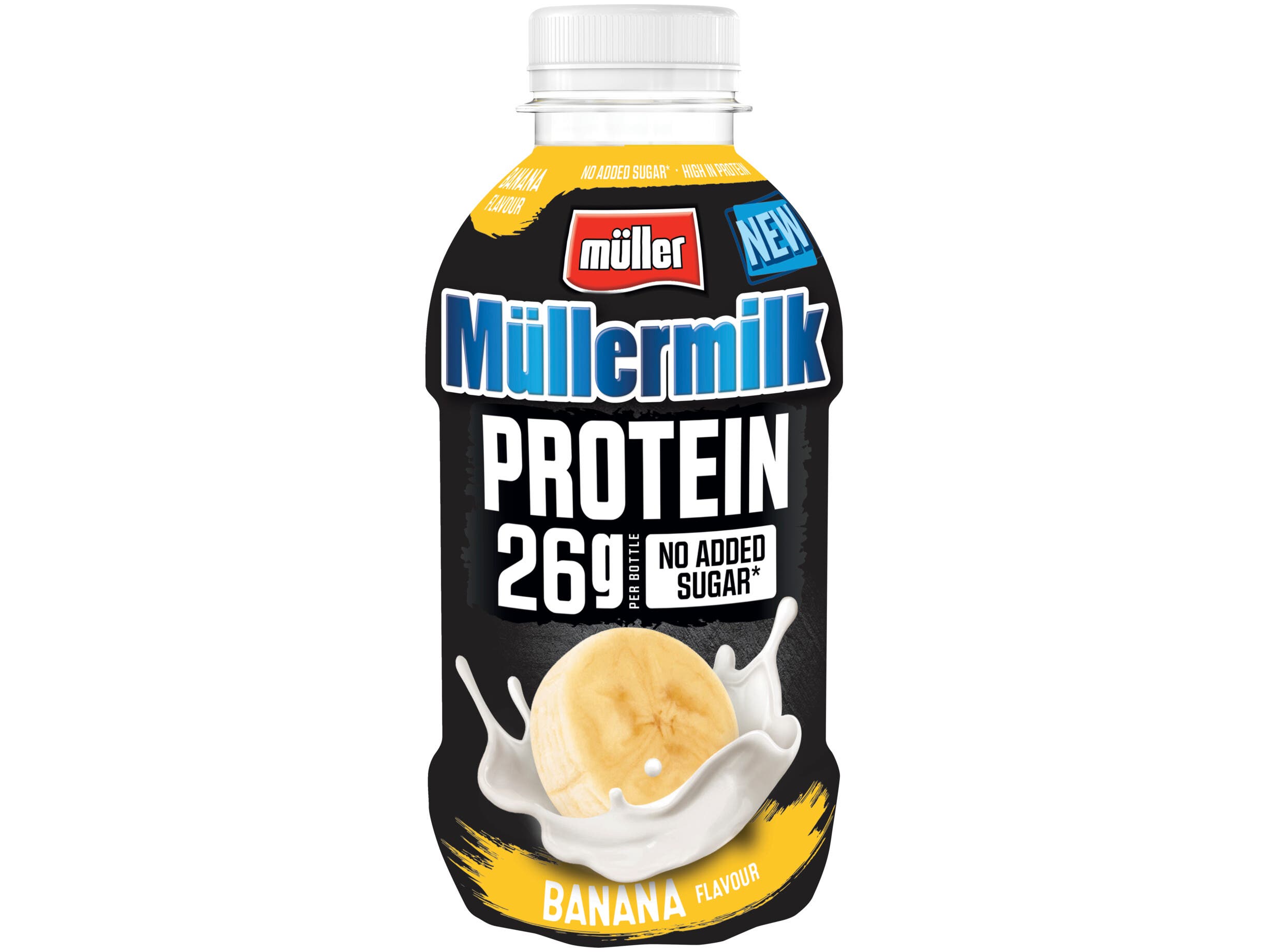 Mullermilk protein banaan
