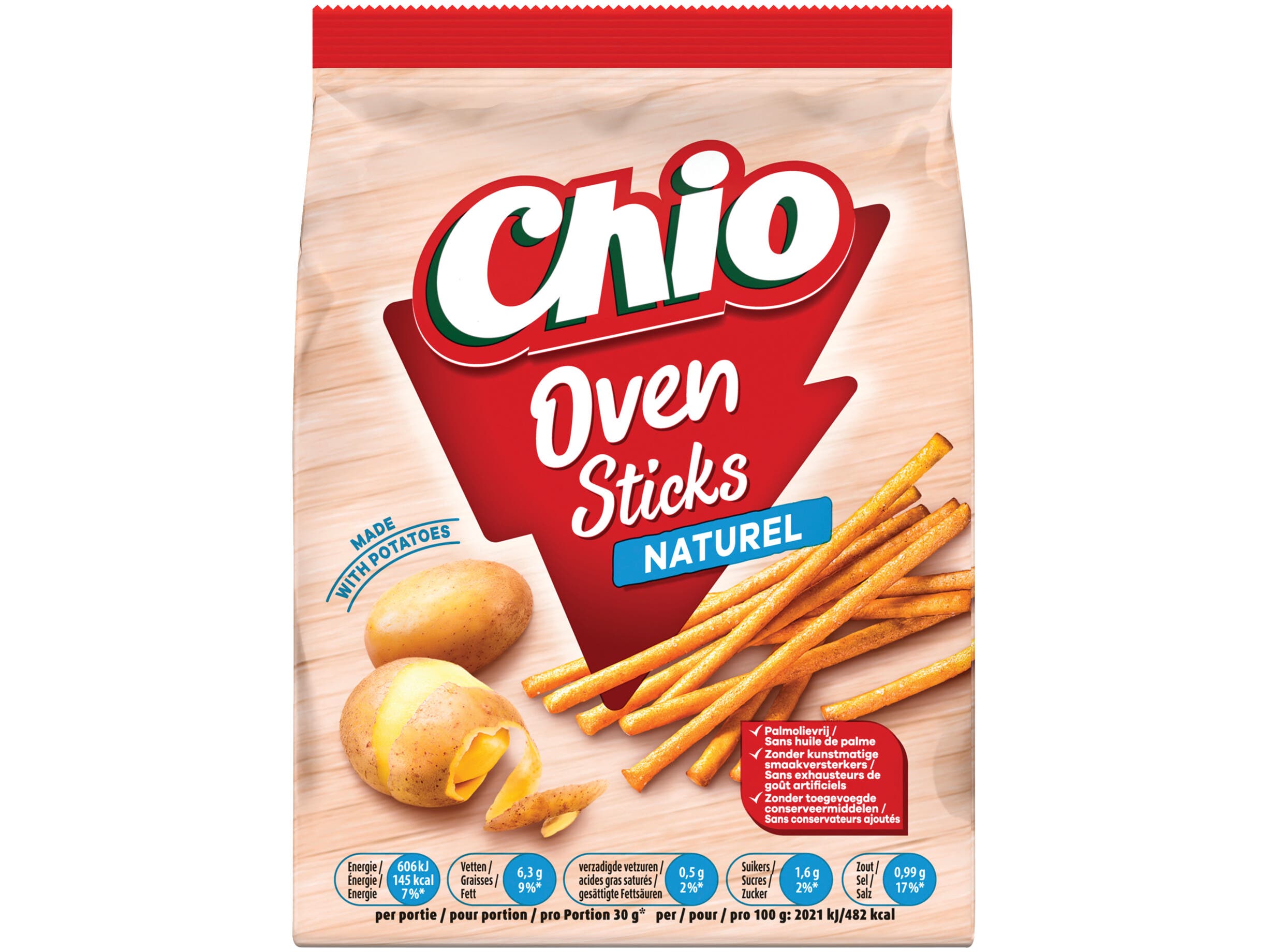 Oven sticks naturel