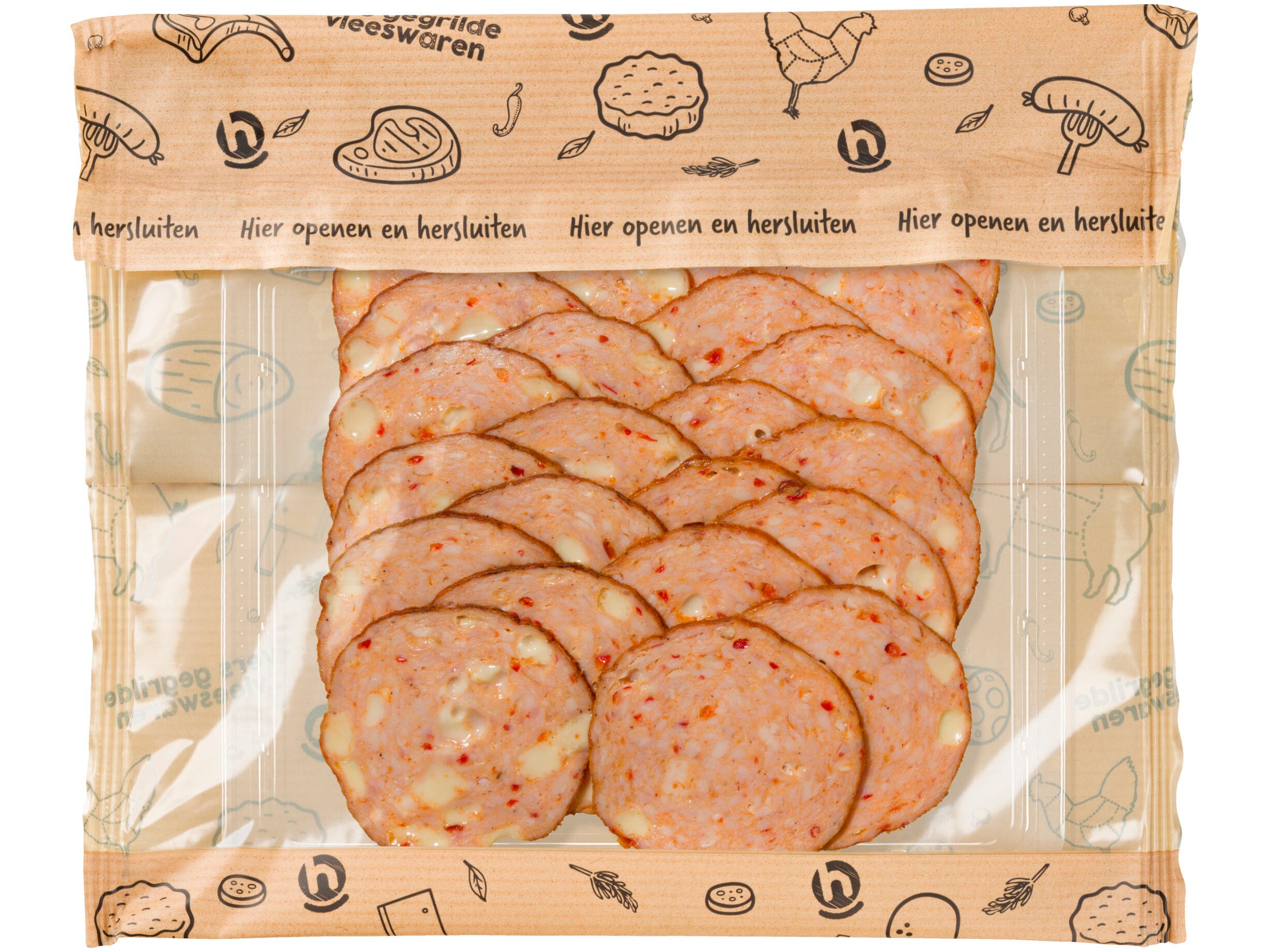 Kipgrillworst pikant kaas