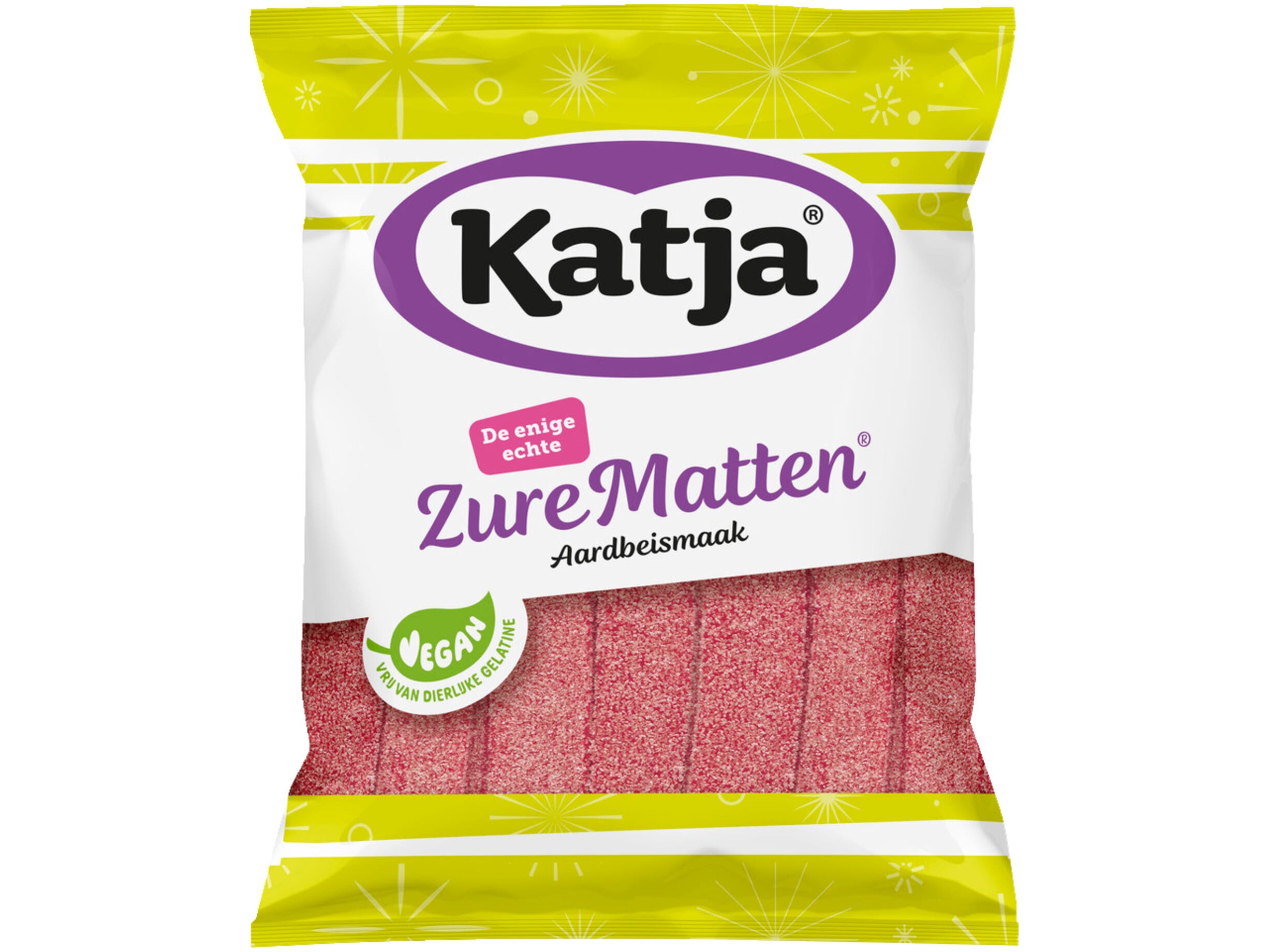 Zure matten aardbei