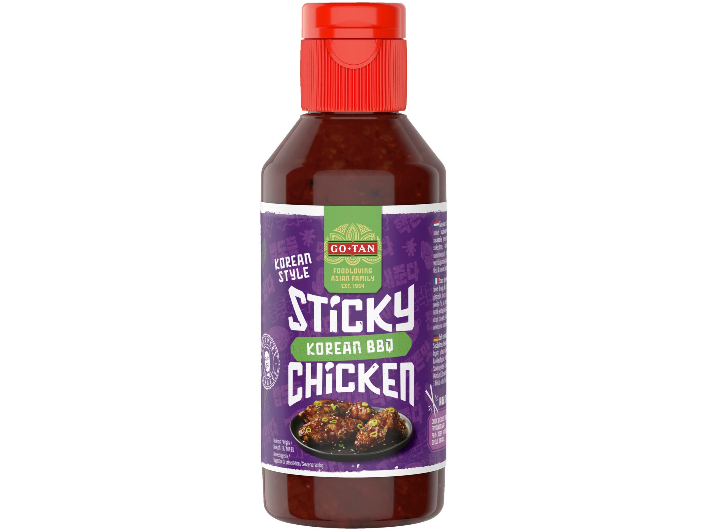 Sticky chicken korean bbq