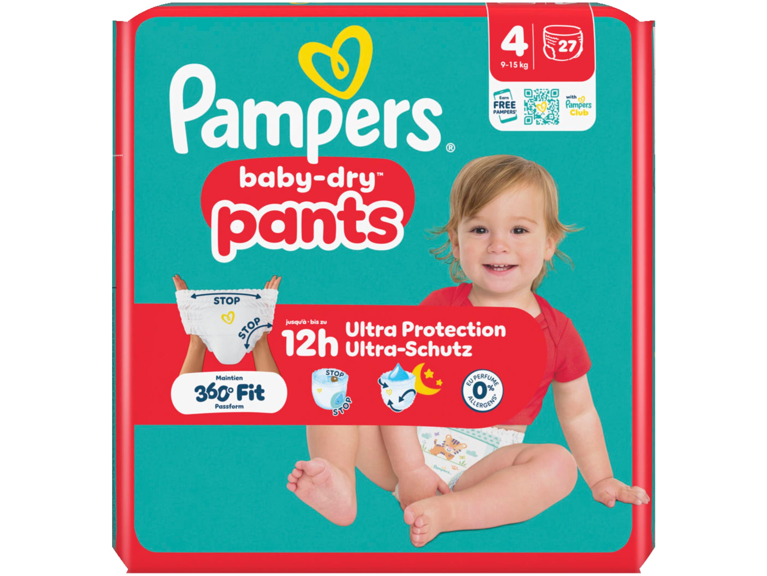 Baby dry pants maat 4
