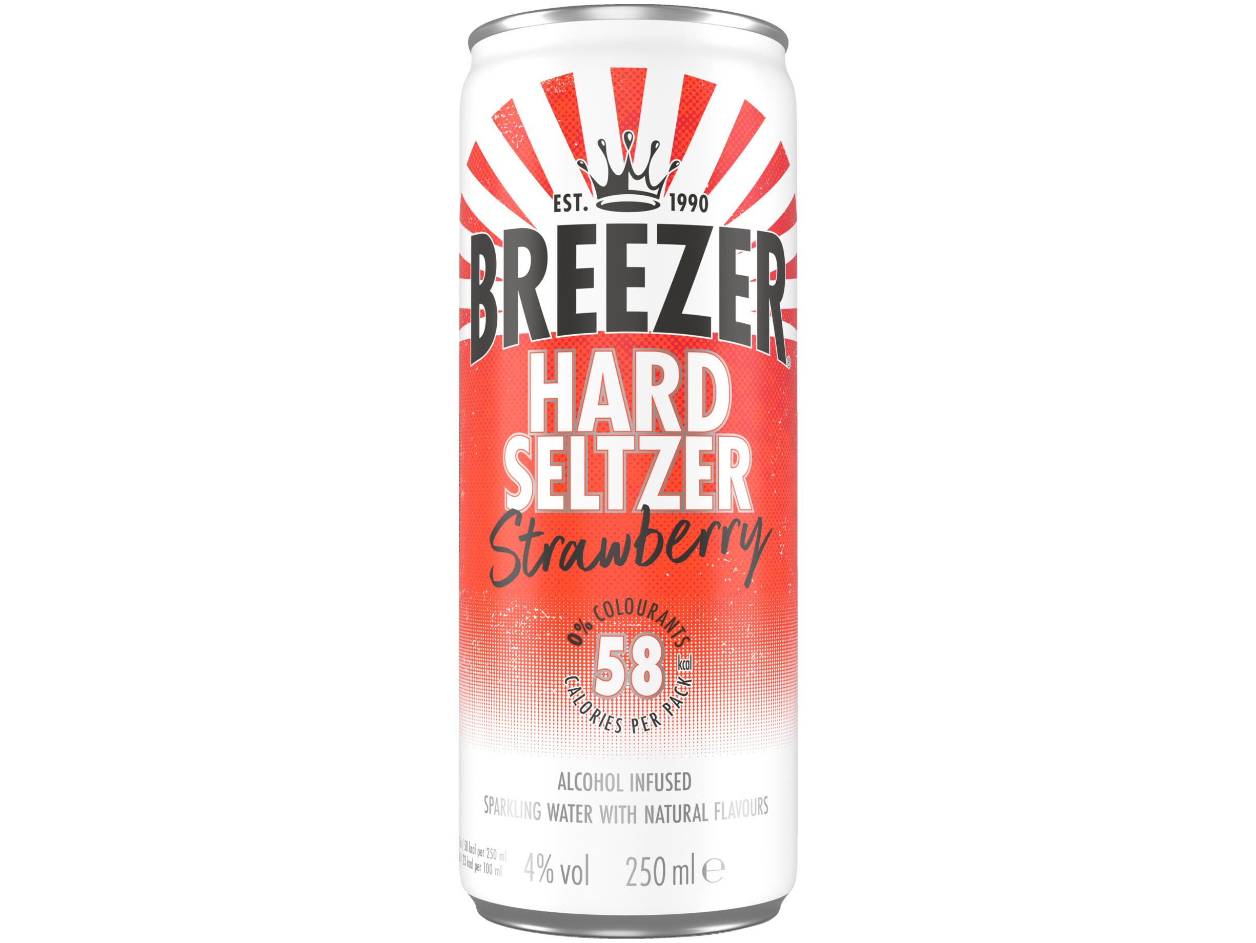 Breezer hard seltzer strawberry