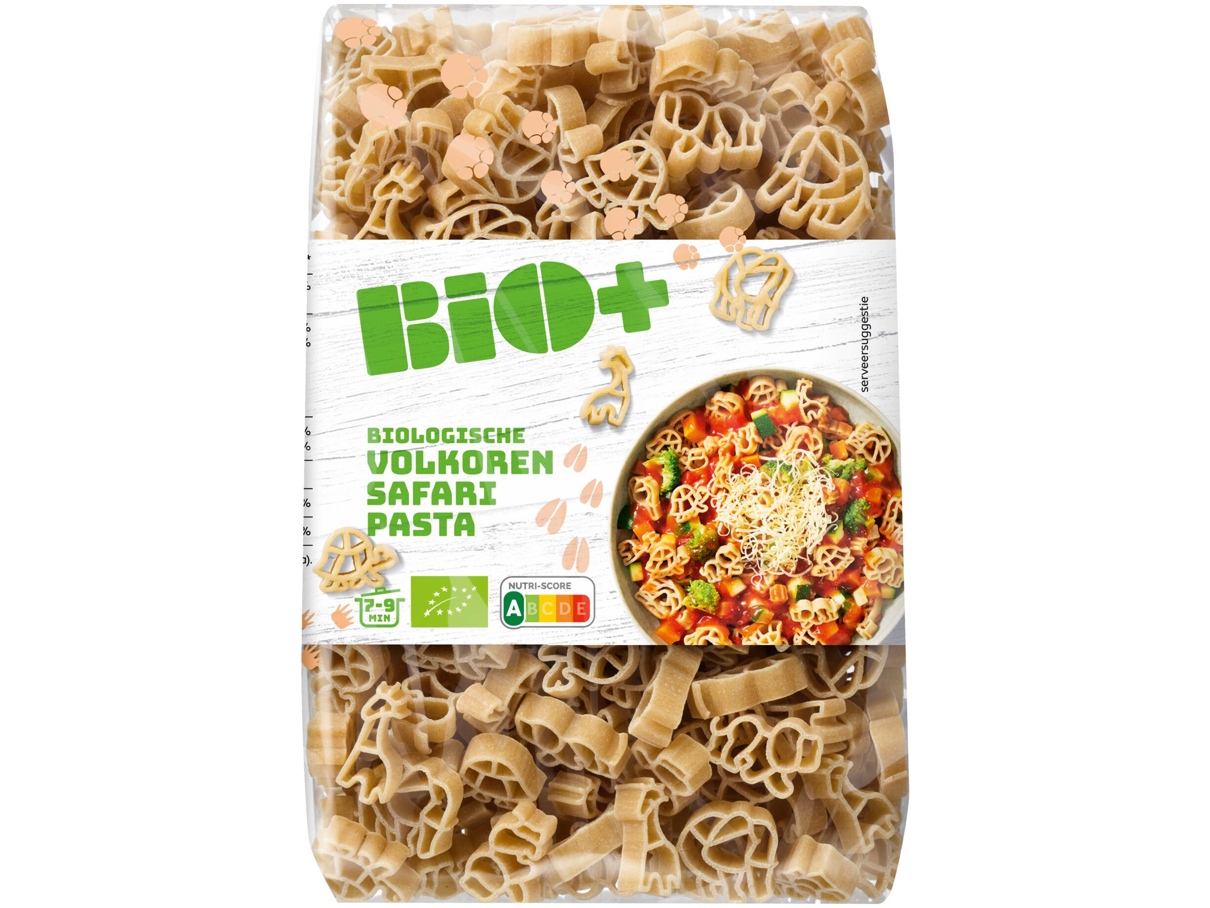 Volkoren dierenpasta