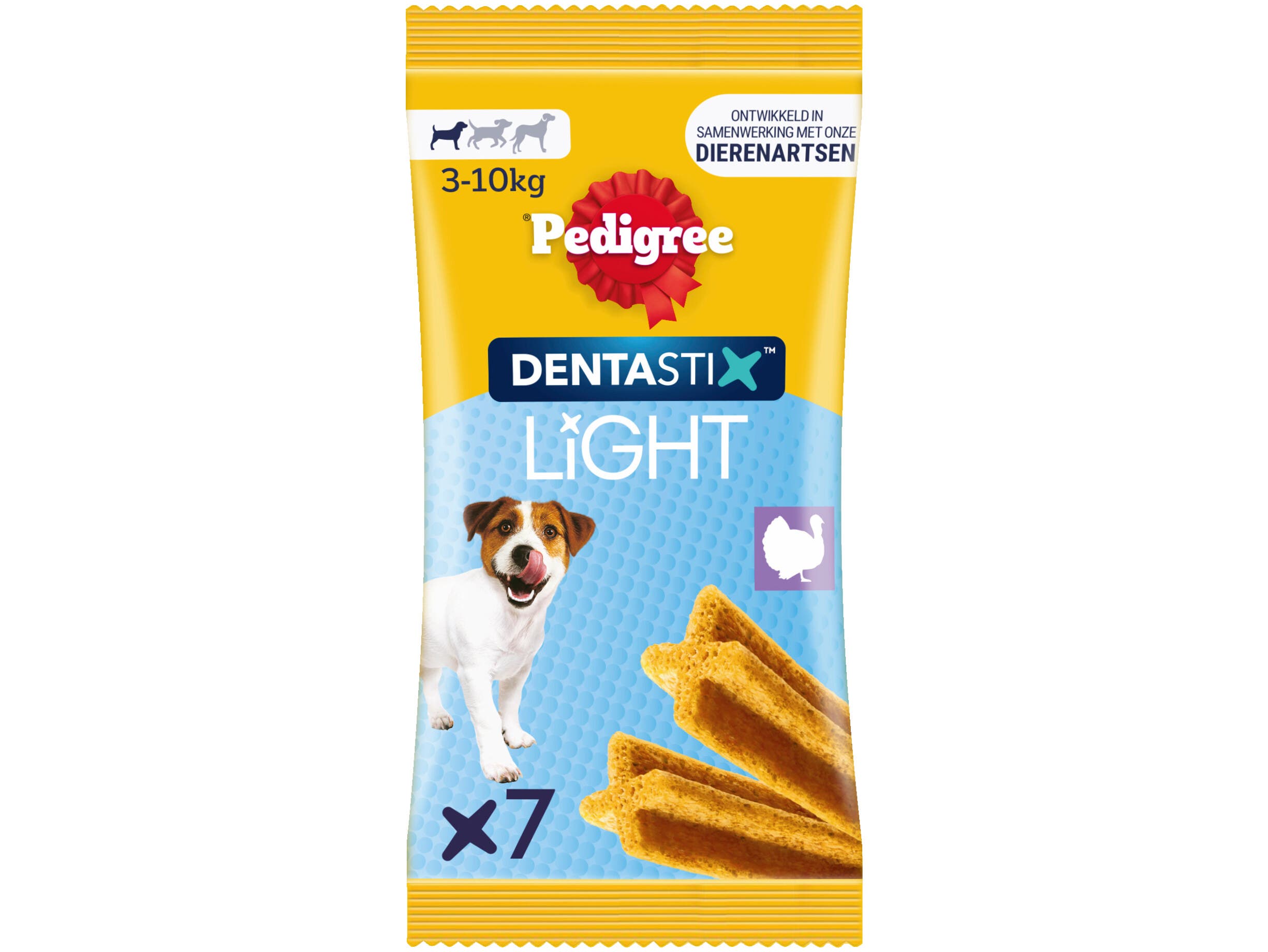 Kauwsticks voor honden van 3-10 kg