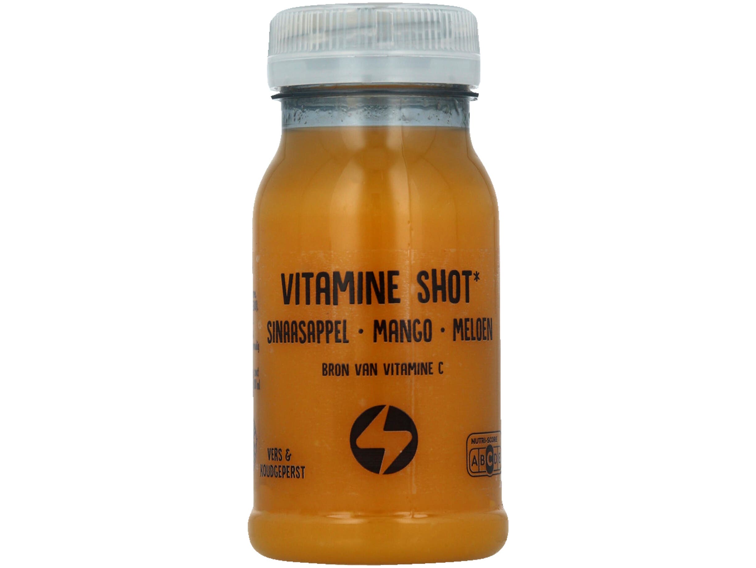 Shot sinaasappel mango meloen