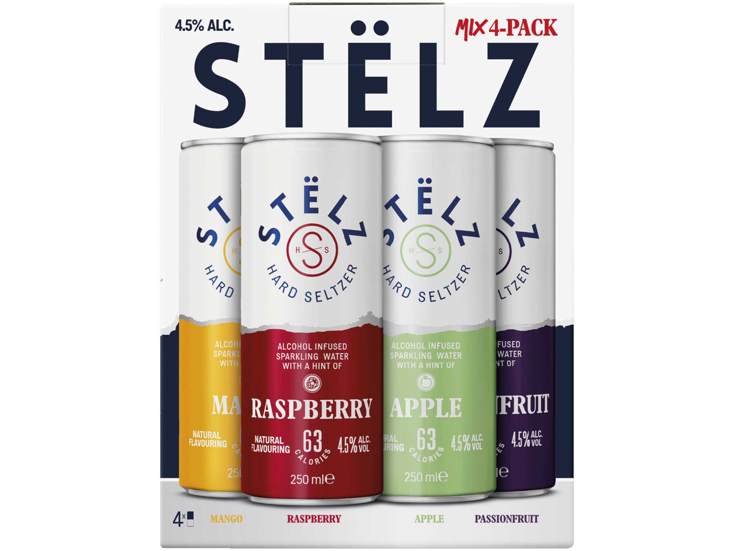Hard Seltzer mix 4-pack