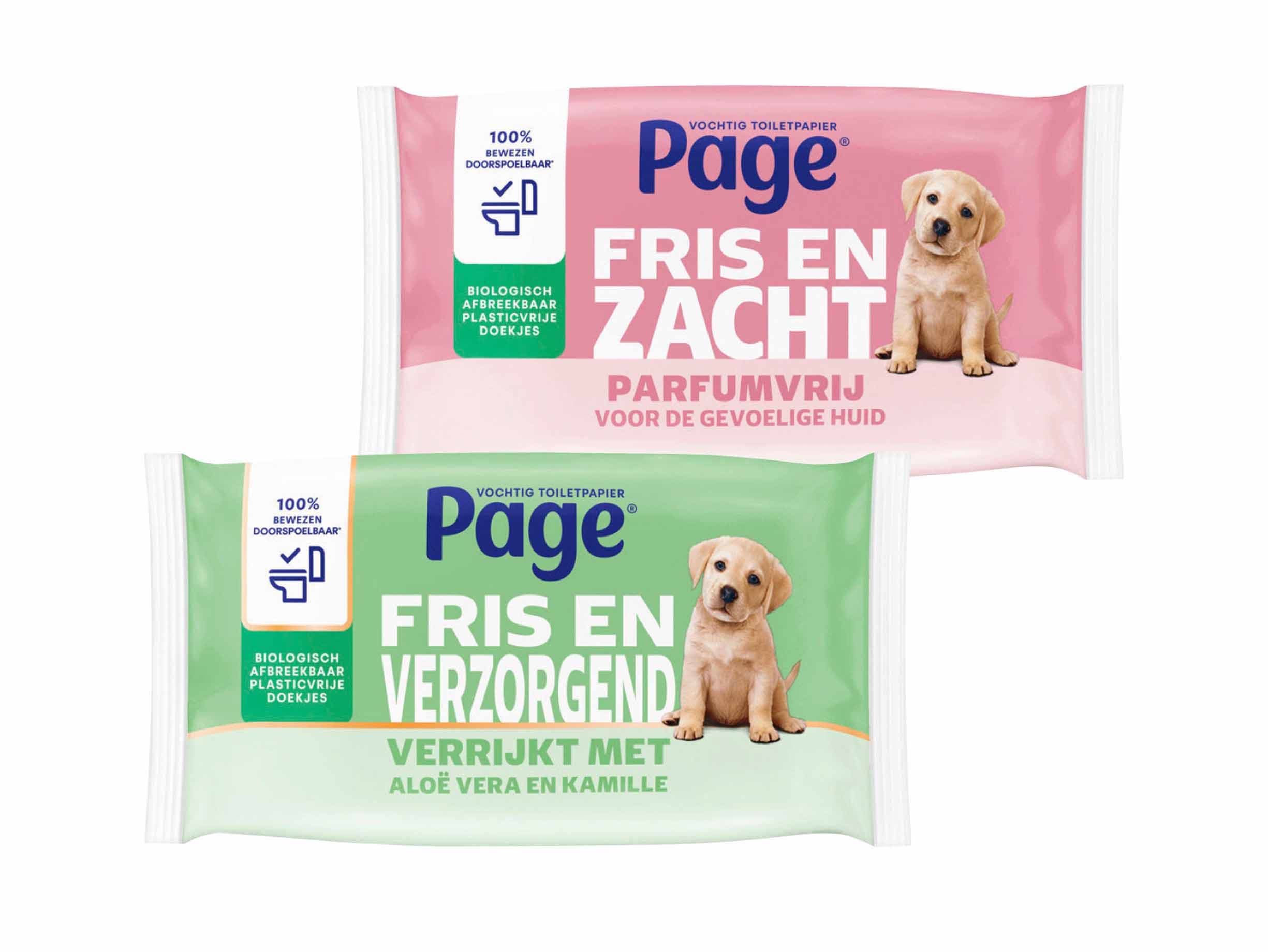 Page vochtig