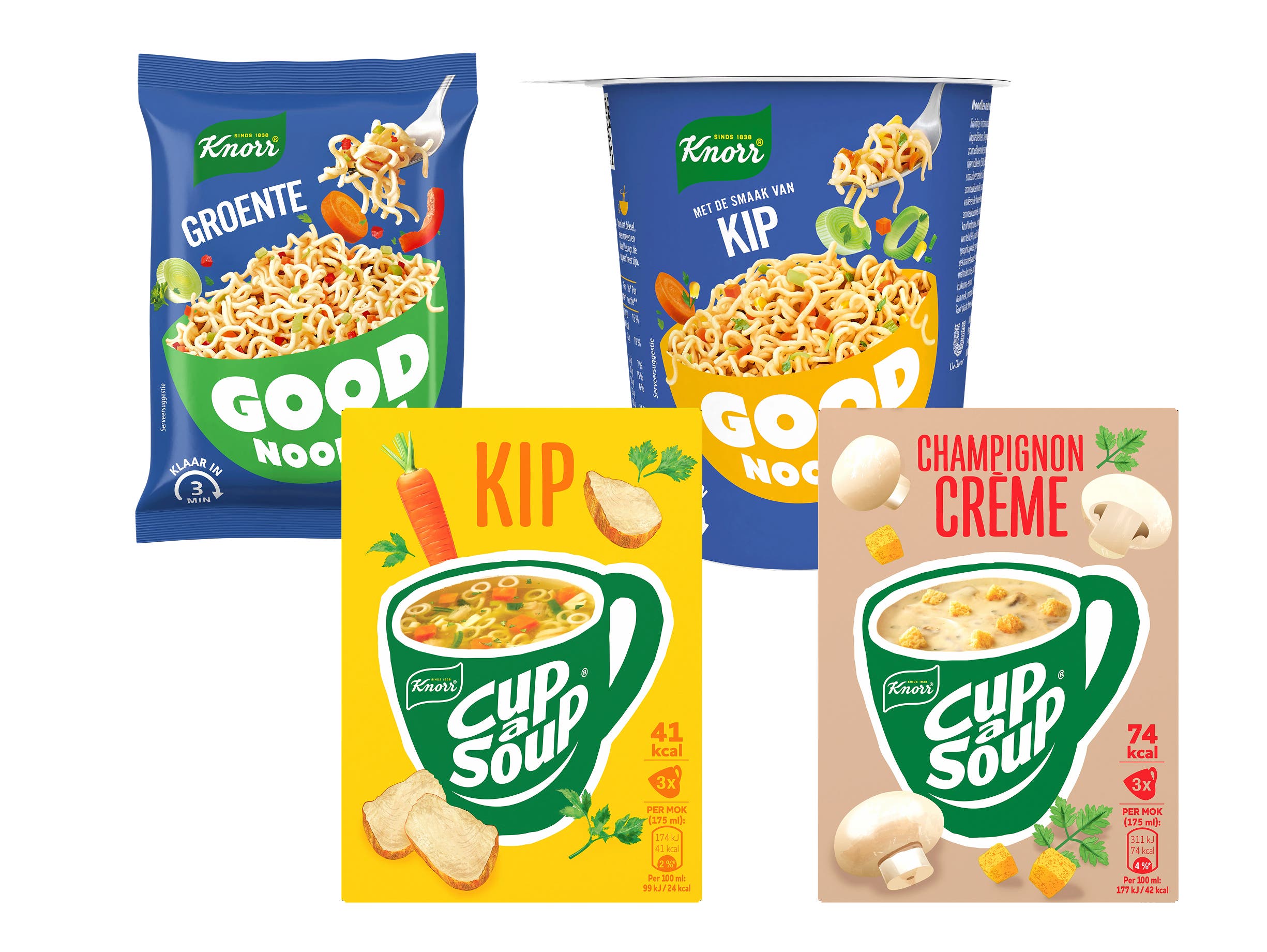 Unox good Snacking of Knorr Cup a Soup