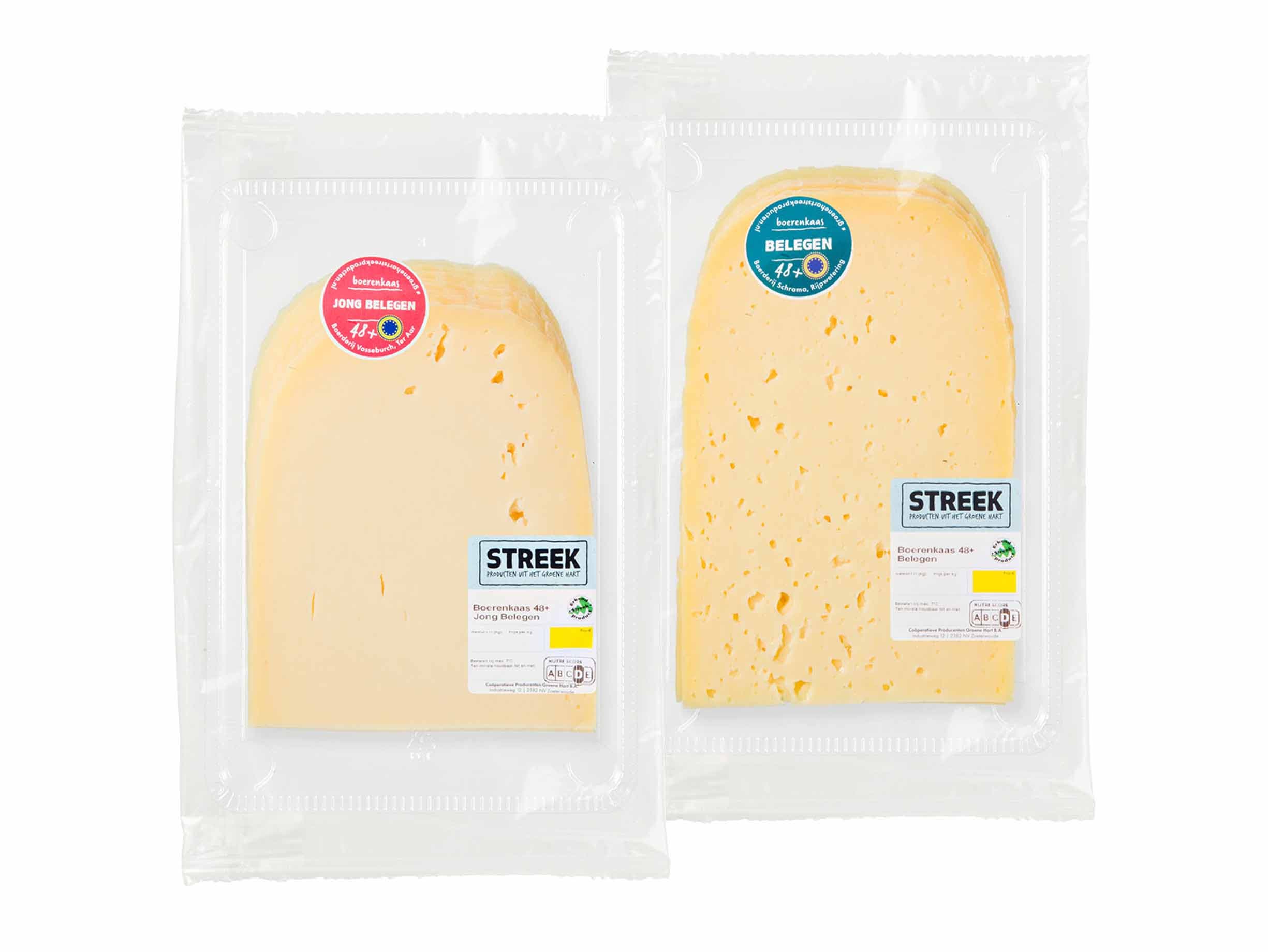 Streek kaasplakken