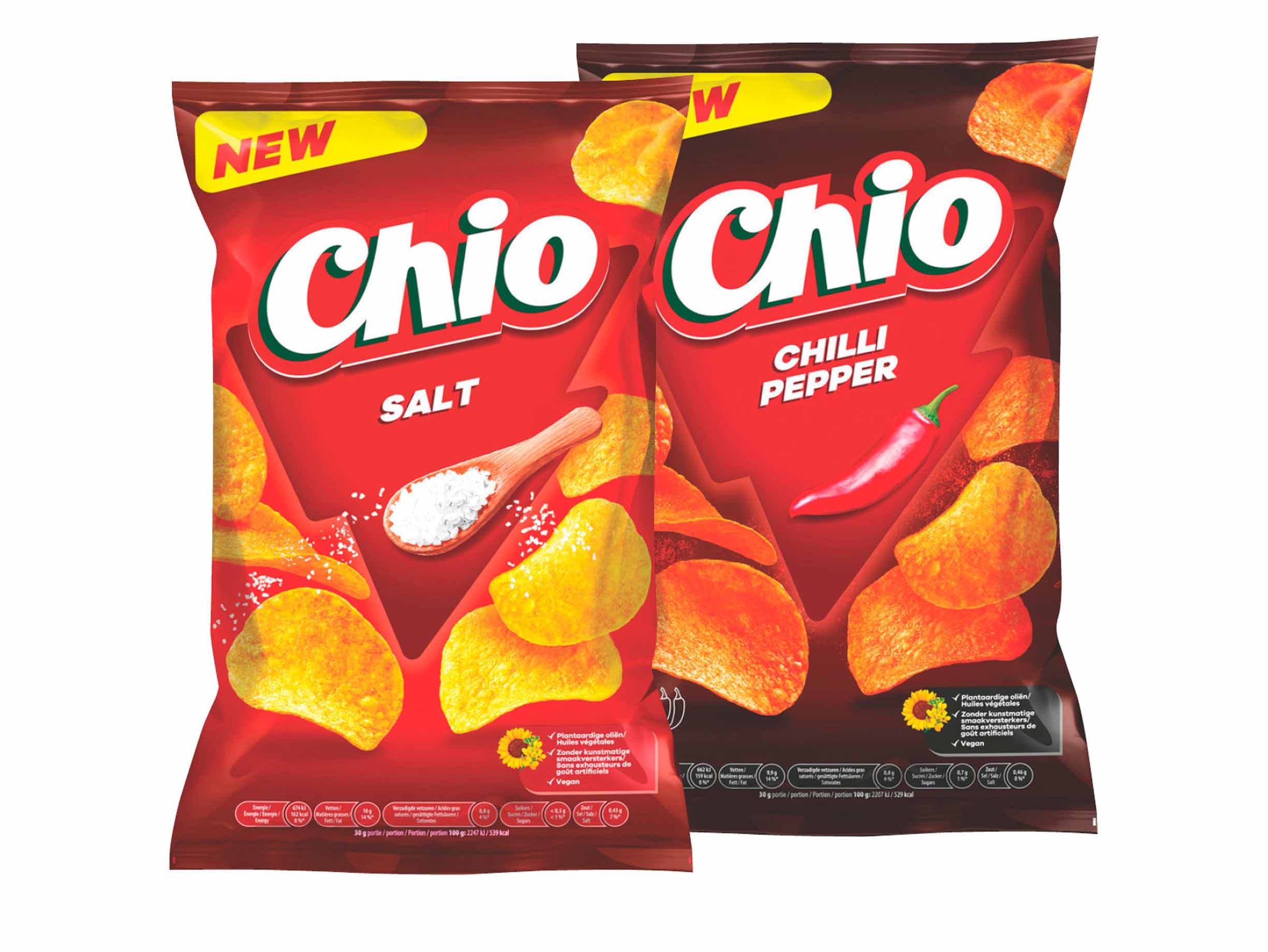 Chio sea salt, paprika of chili pepper
