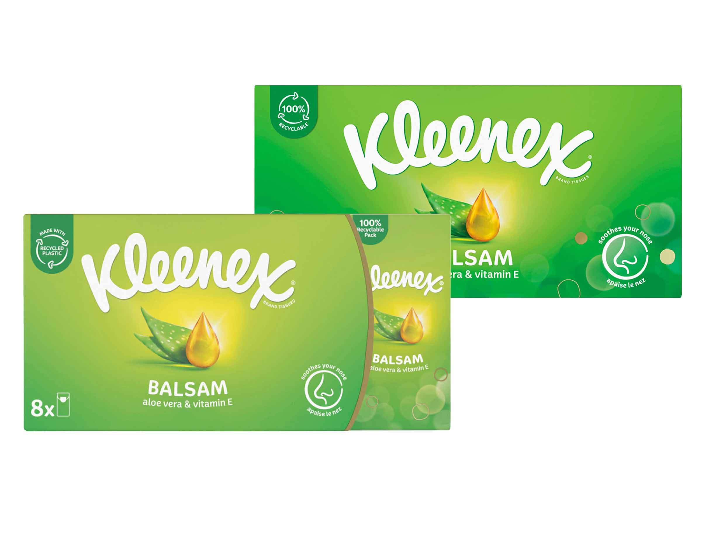 Kleenex tissues of zakdoekjes