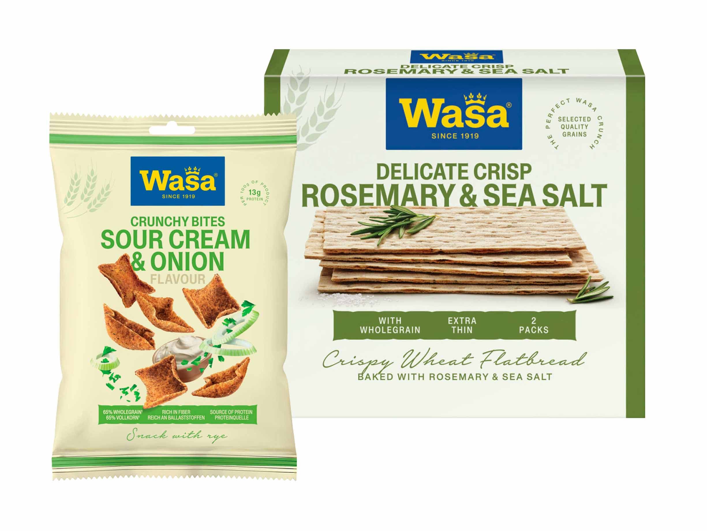 Wasa sandwich of delicate crisp
