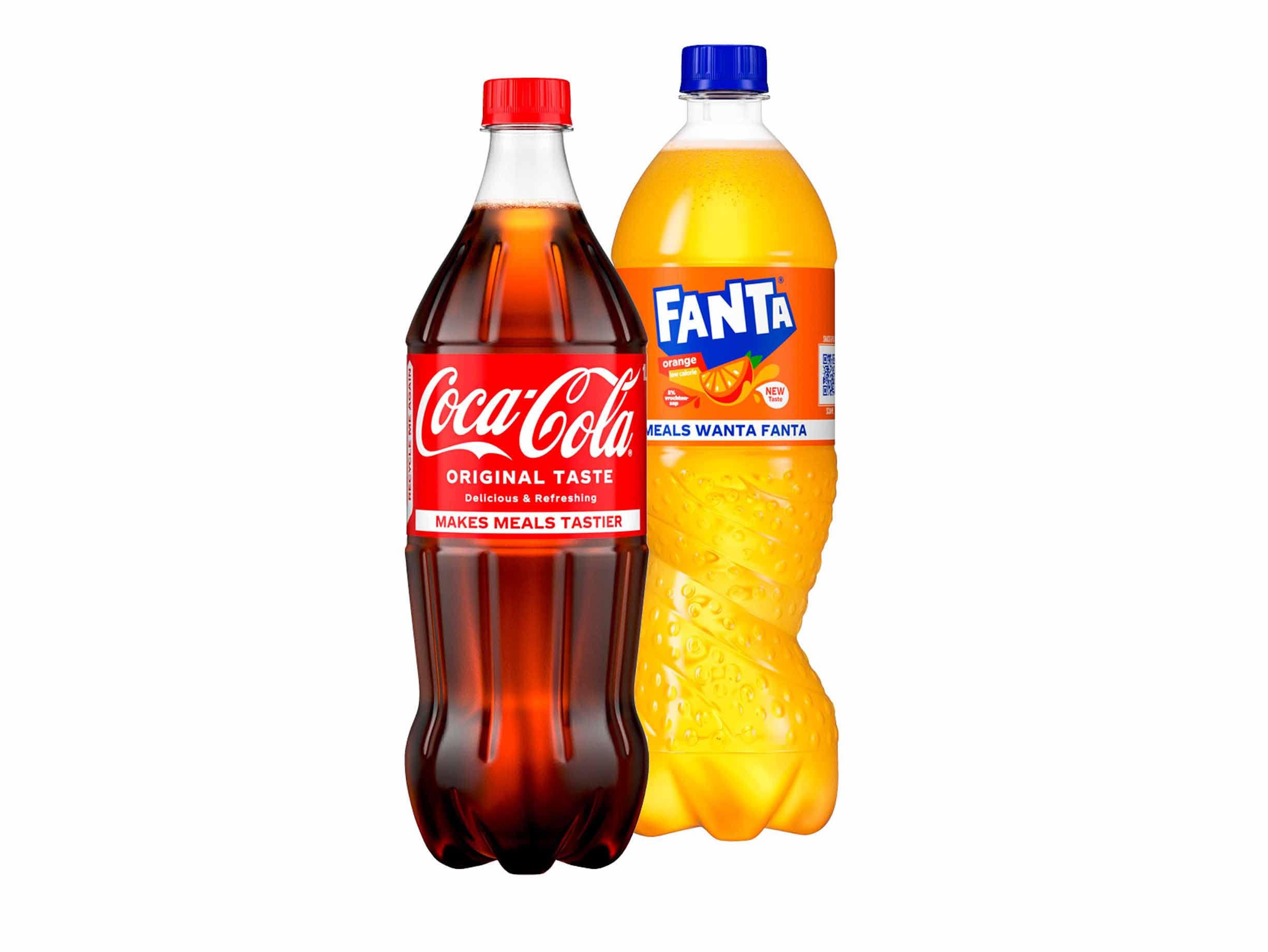 Coca-Cola, Fanta of Sprite