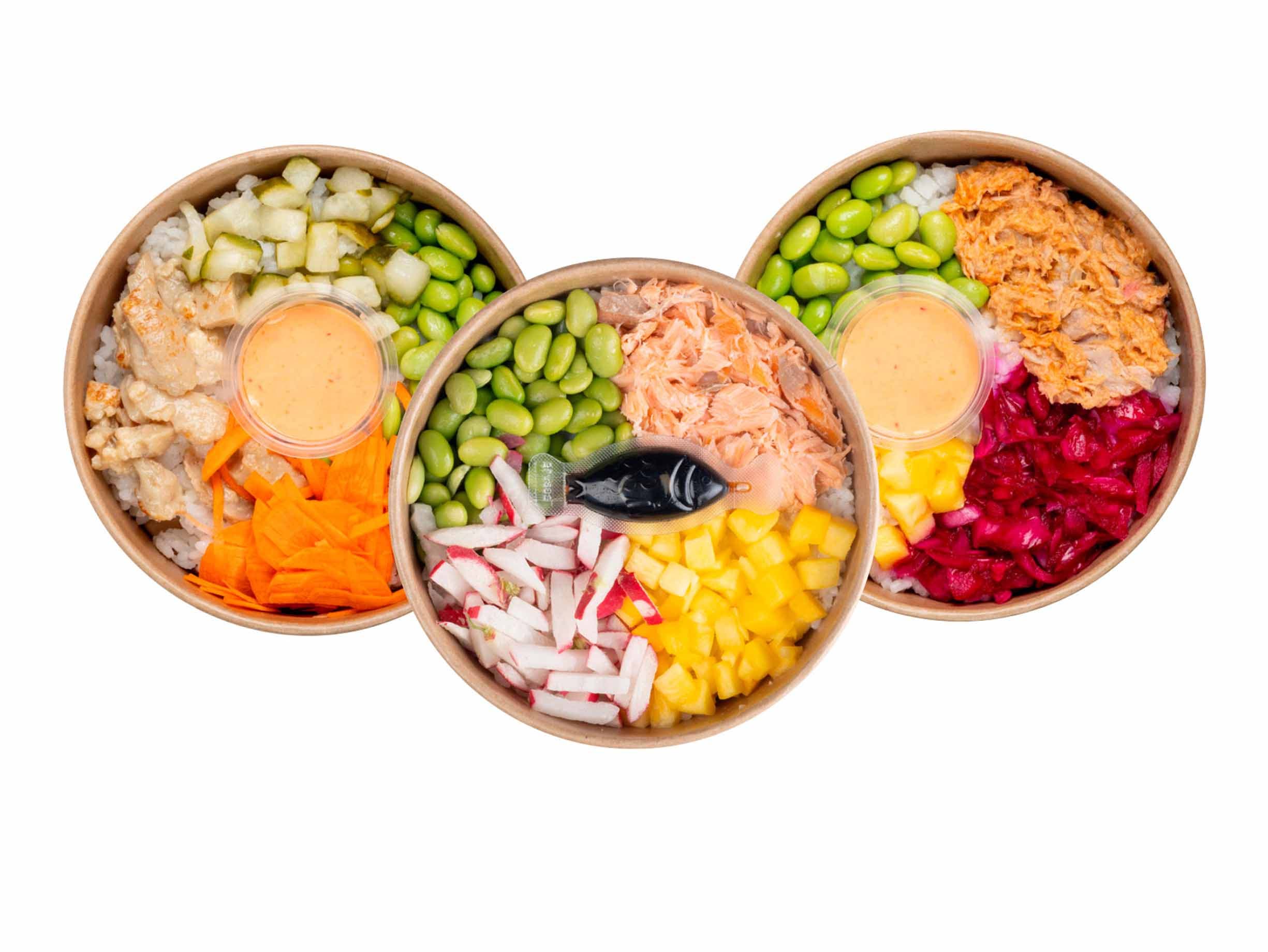 Fresh & Easy poke bowl