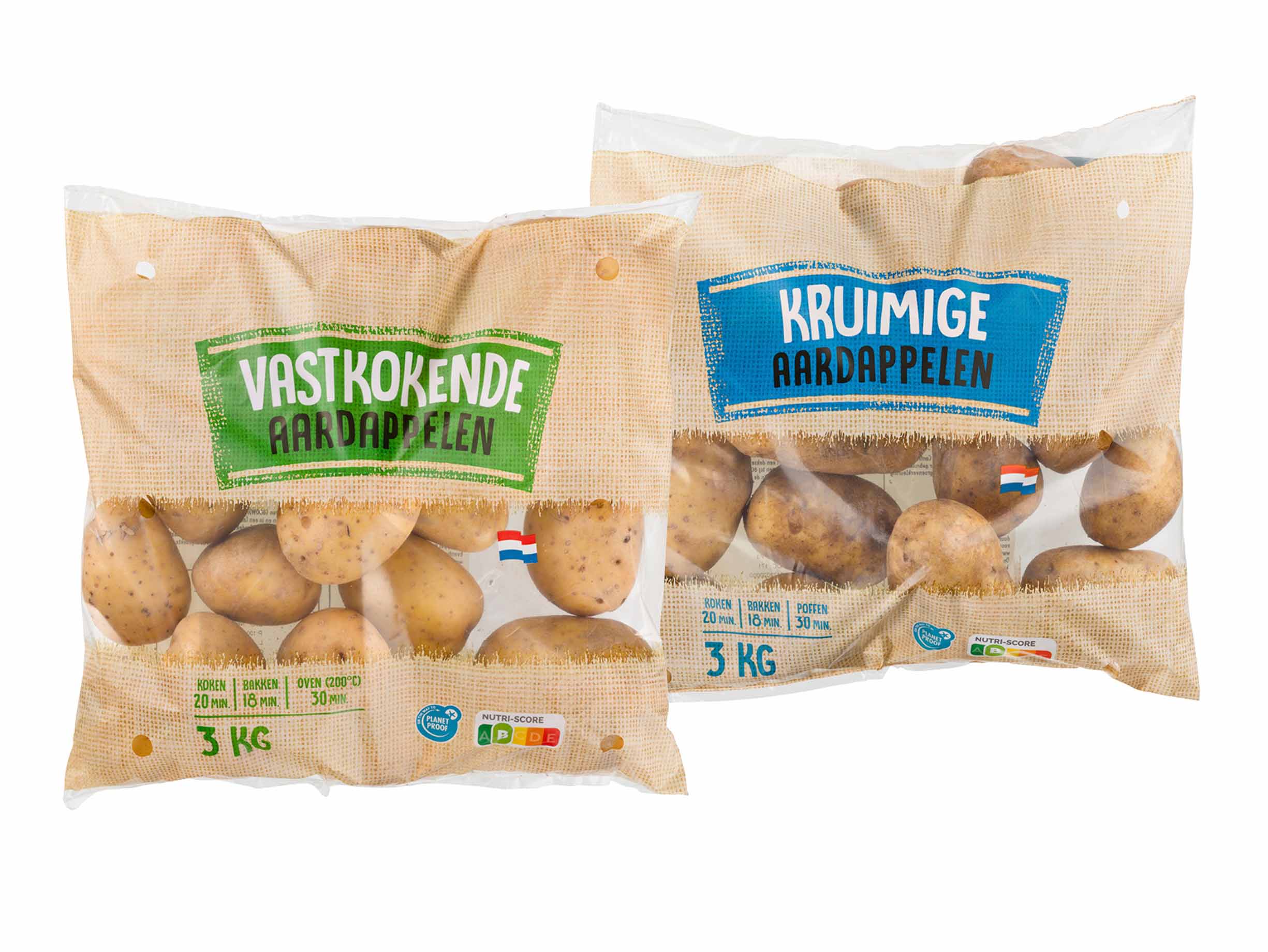 Aardappelen vastkokend of kruimig