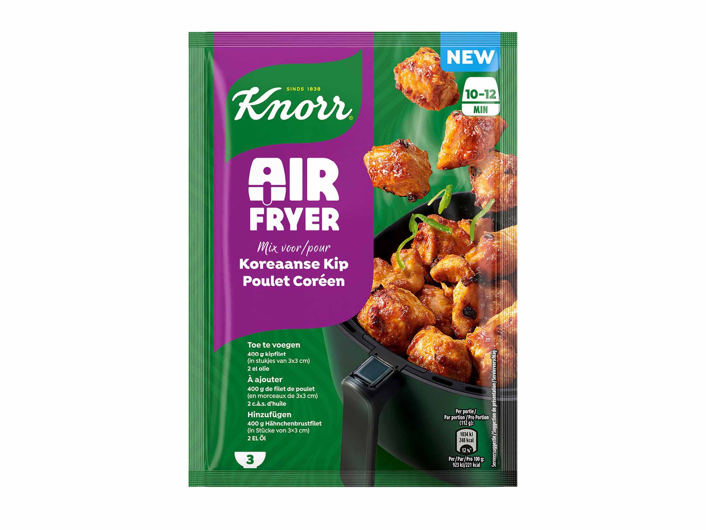 Knorr airfryer mix